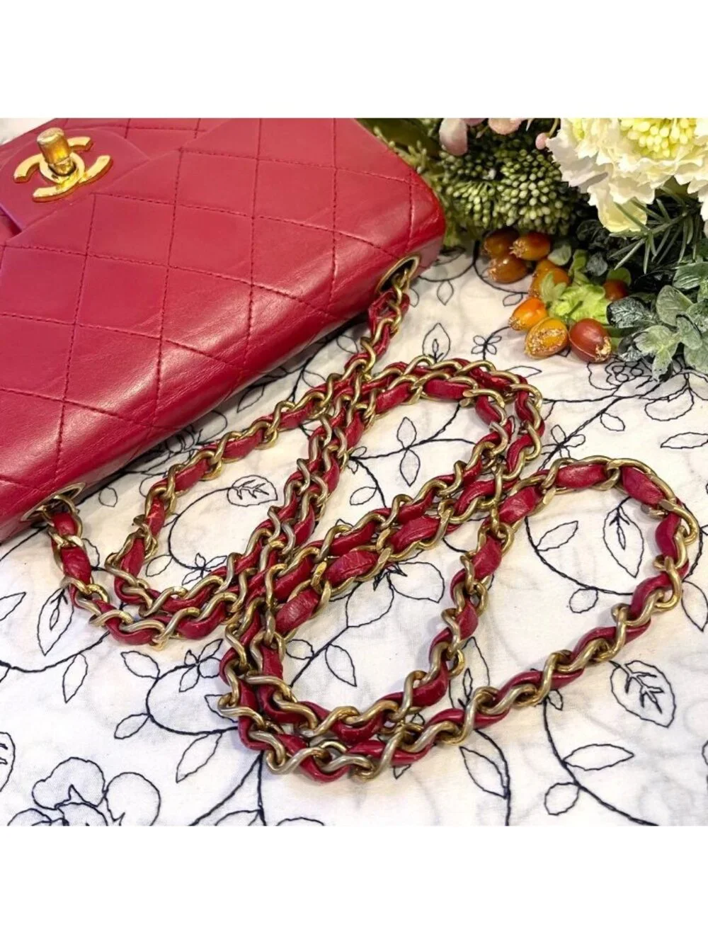 Chanel Quilted Double Flap Chain